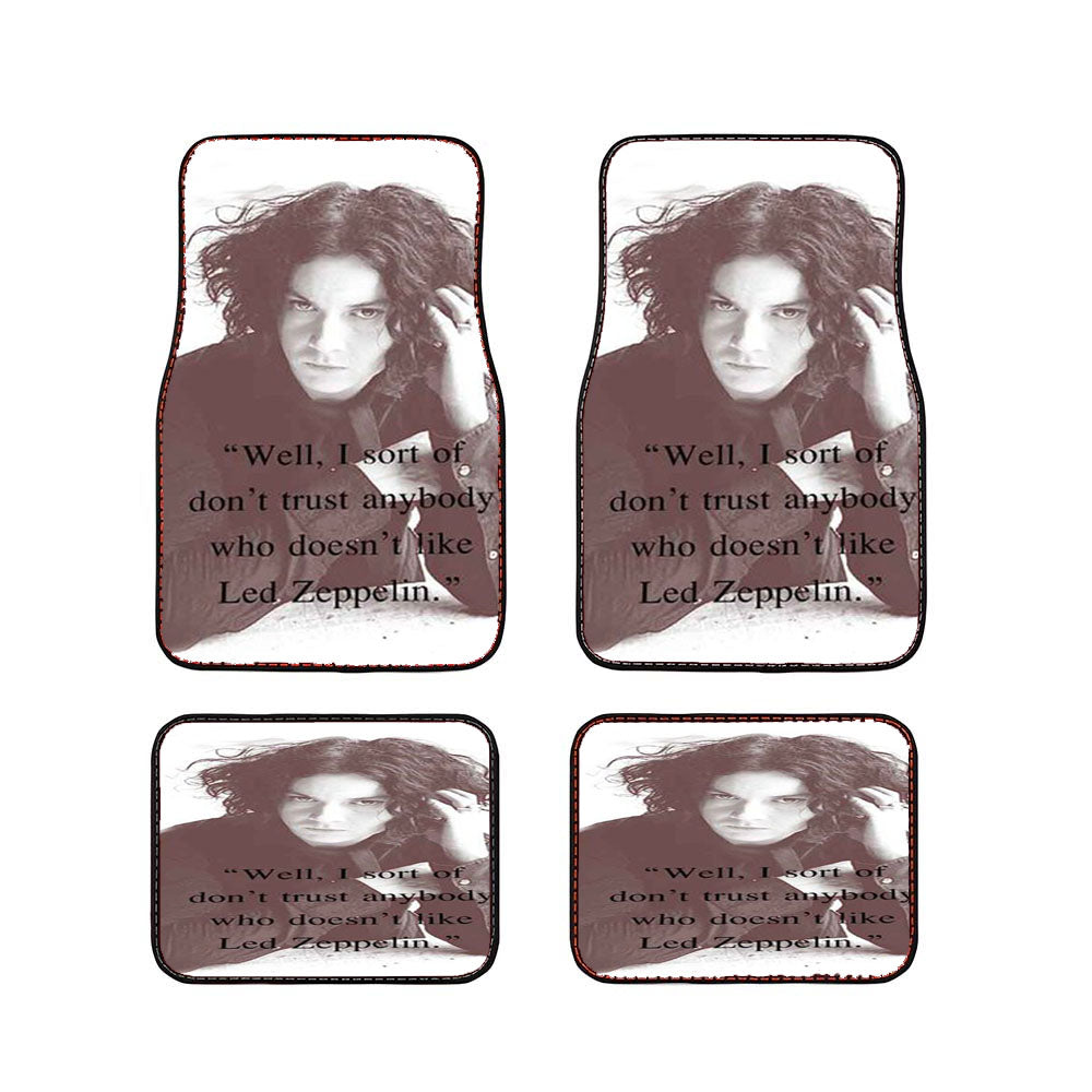 Jack White Led Zeppelin Car Floor Mats Accessories