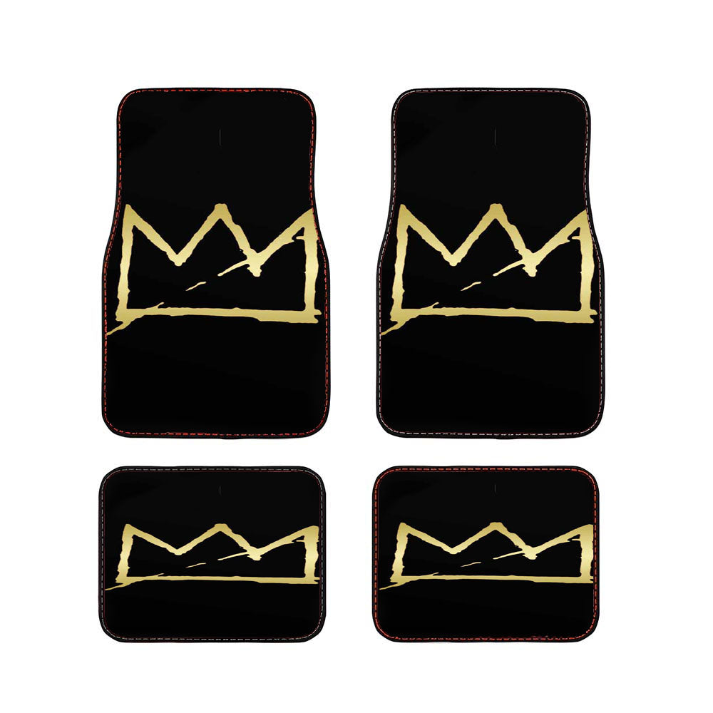 Jean Michel Basquiat Crown Car Floor Mats Accessories