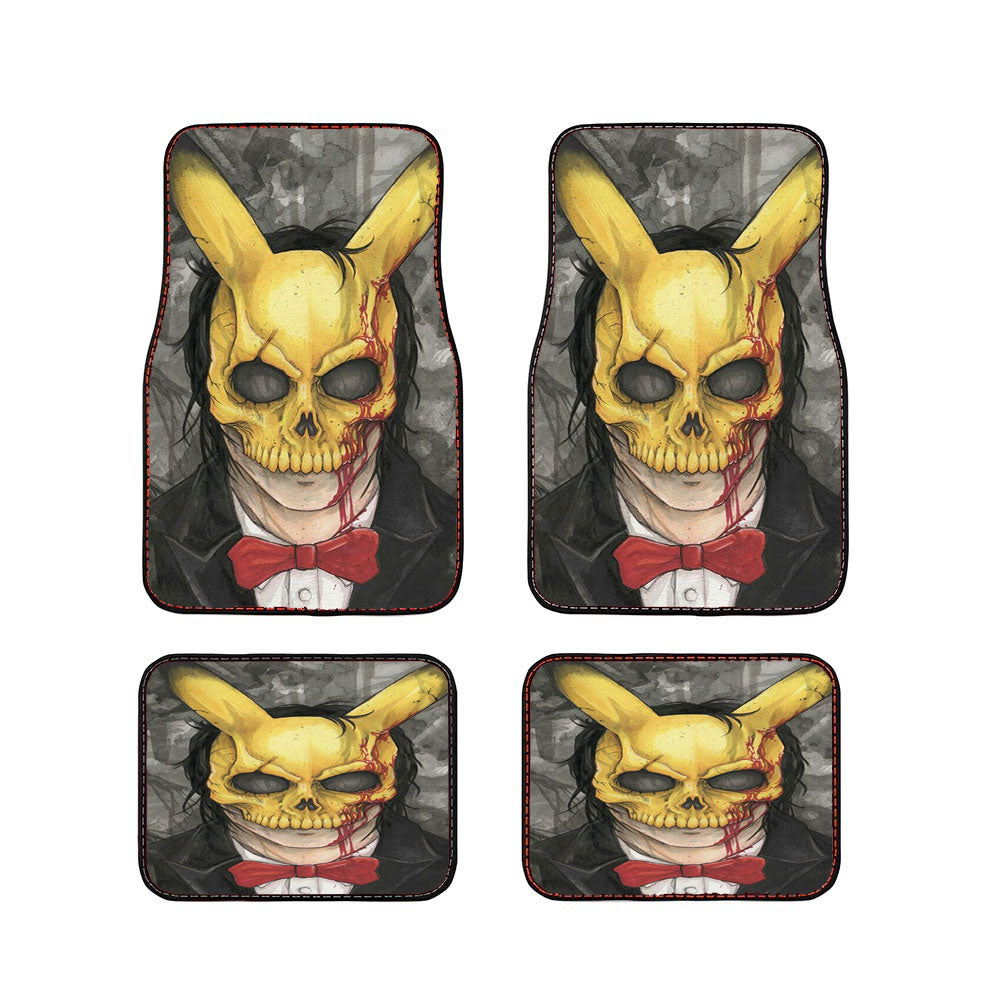 Jeff The Killer Pikachu Car Floor Mats Accessories