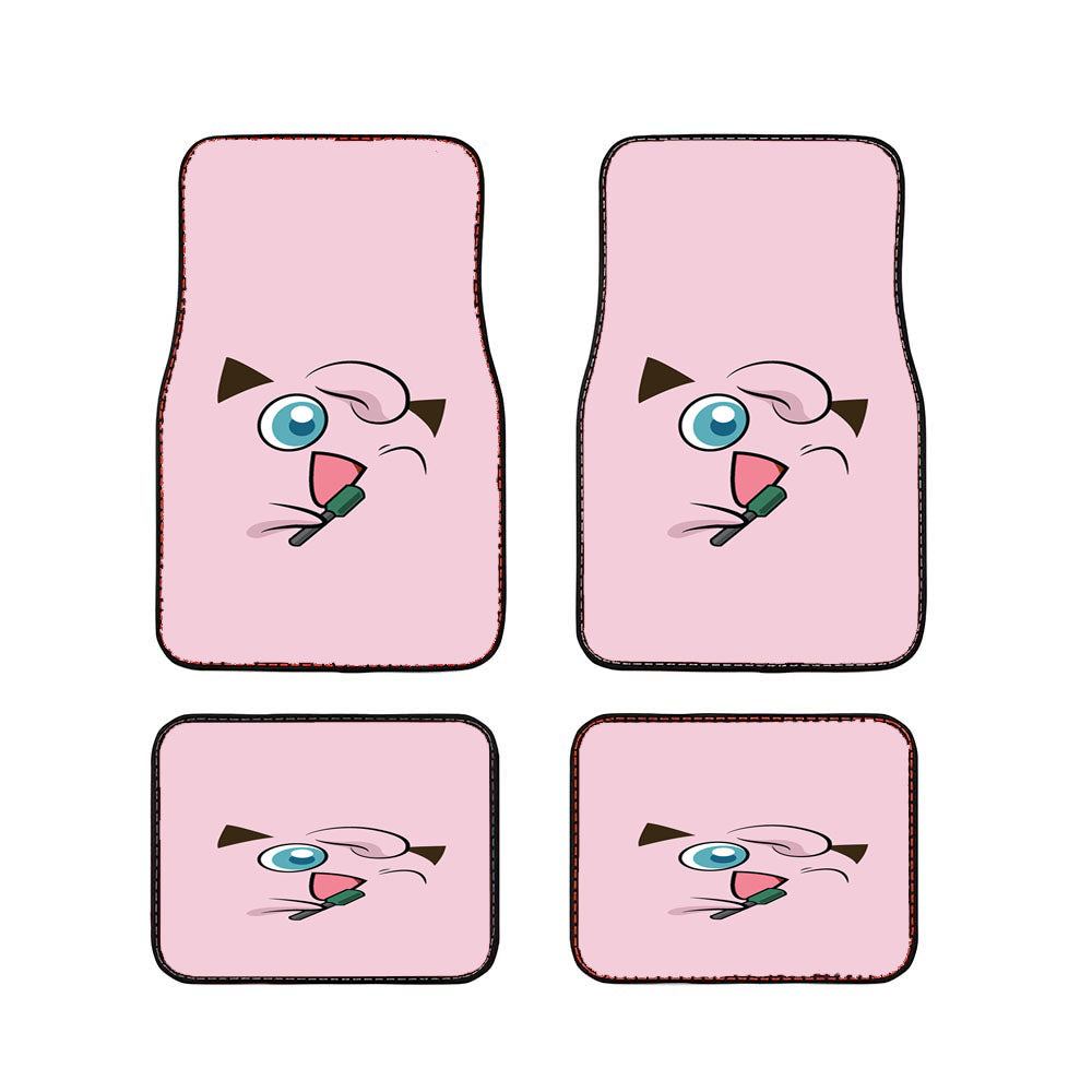 Jigglypuff Pokemon Car Floor Mats Accessories