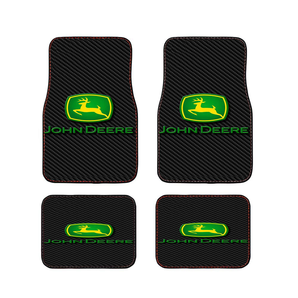 John Deere Logo Car Floor Mats Accessories