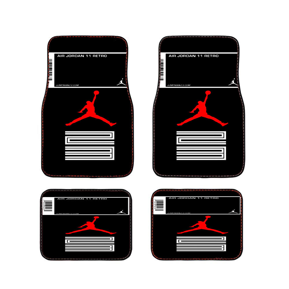 Jordan 23 Retro Car Floor Mats Accessories