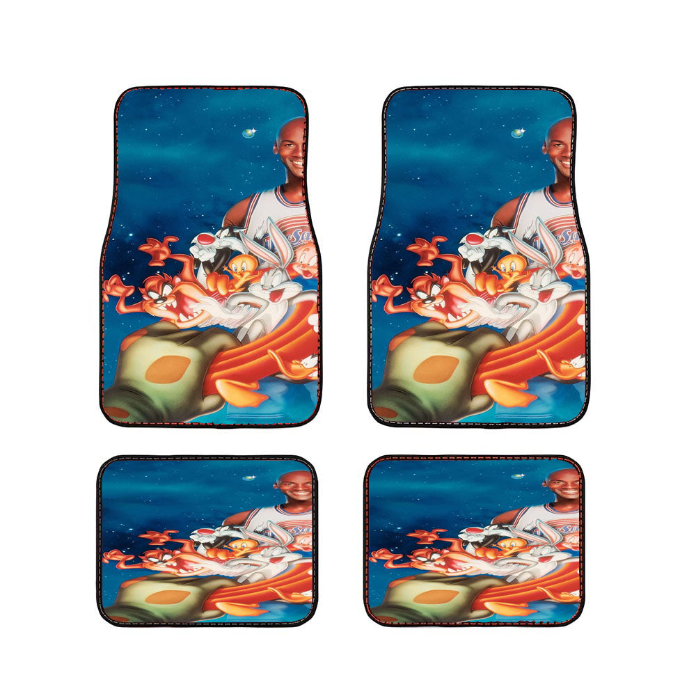 Jordan And Toon Space Jam Car Floor Mats Accessories