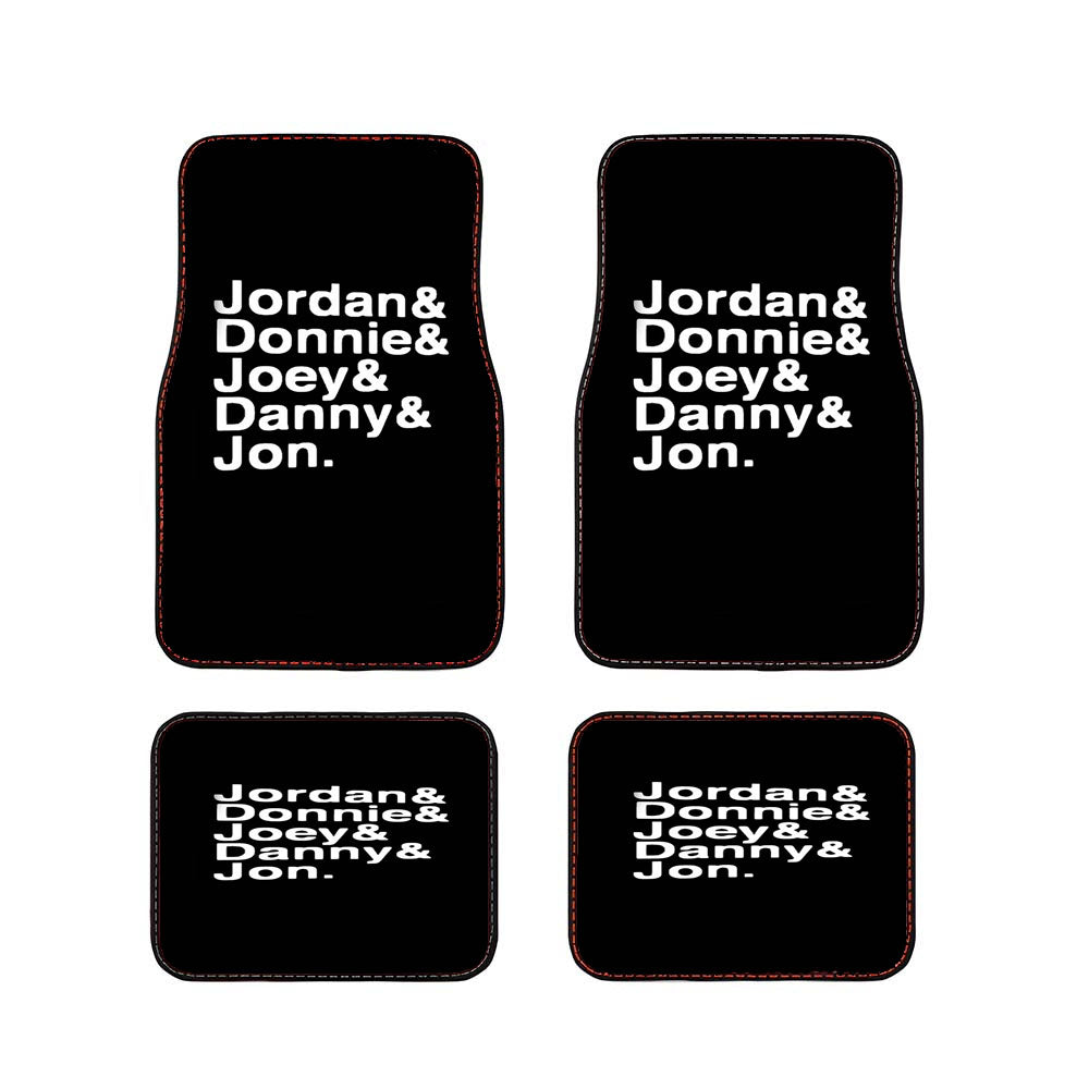 Jordan Knight Donnie Wahlberg Nkotb Car Floor Mats Accessories