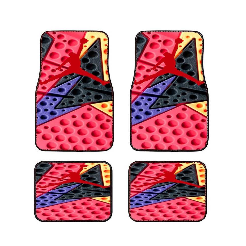 Jordan Retro 7 Raptors Print Car Floor Mats Accessories