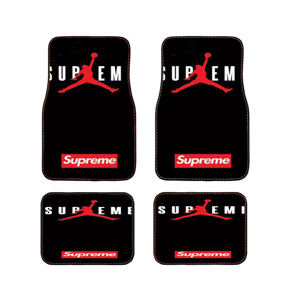Jordan Supreme Black Car Floor Mats Accessories