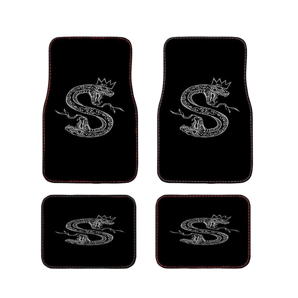 Jughead Snake Serpent Tattoo Car Floor Mats Accessories
