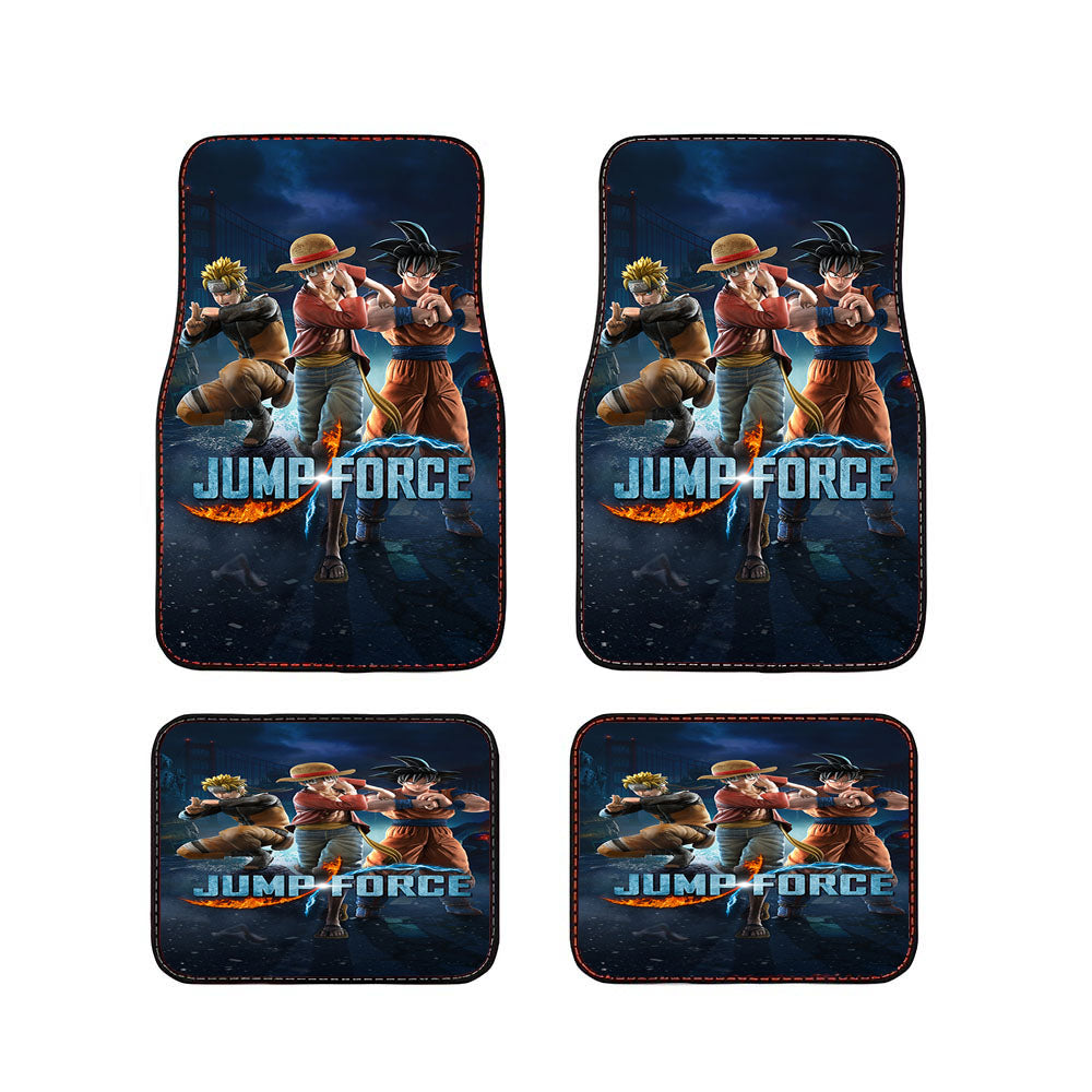 Jump Force Fighting Games Car Floor Mats Accessories