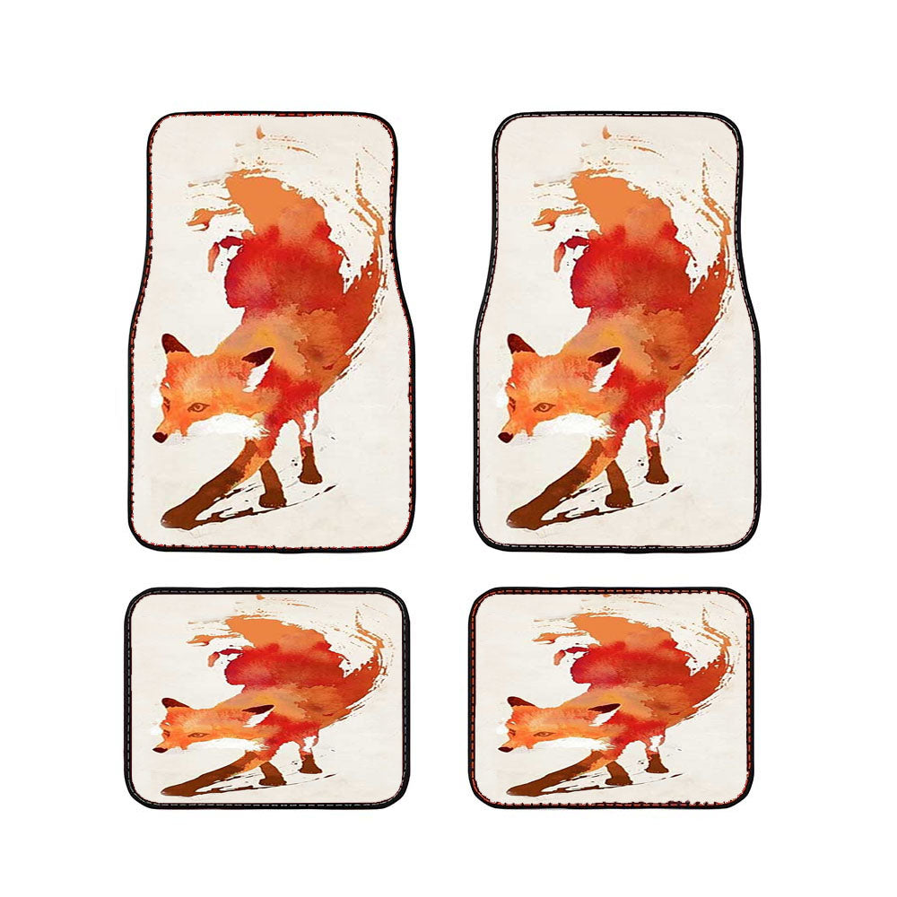 Jump Fox Art Car Floor Mats Accessories
