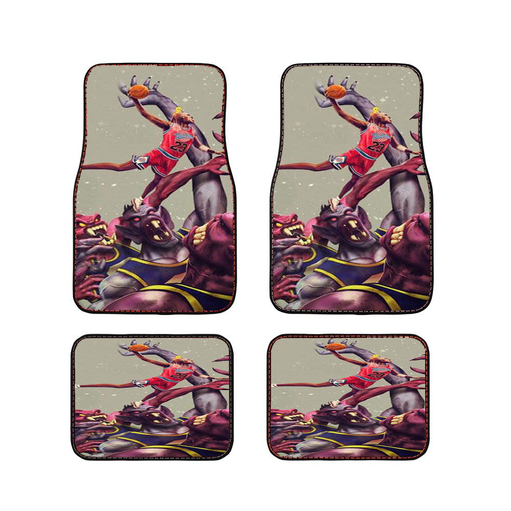 Jumping Style Air Jordan Car Floor Mats Accessories