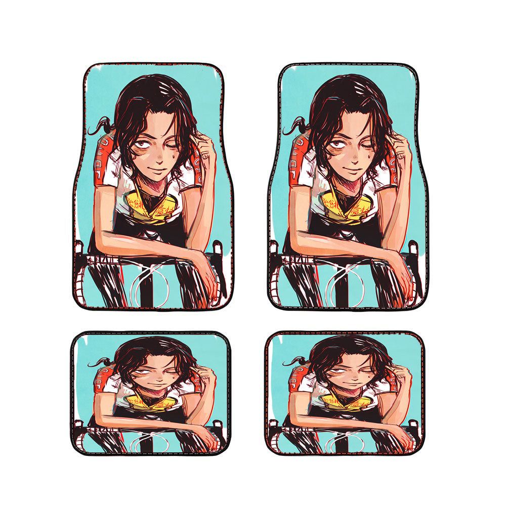 Junta Teshima Yowamushi Pedal Car Floor Mats Accessories