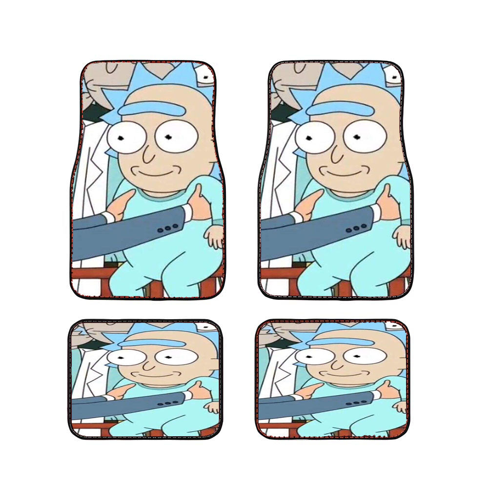 Just A Picture Of Baby Rick Passing Through Car Floor Mats Accessories