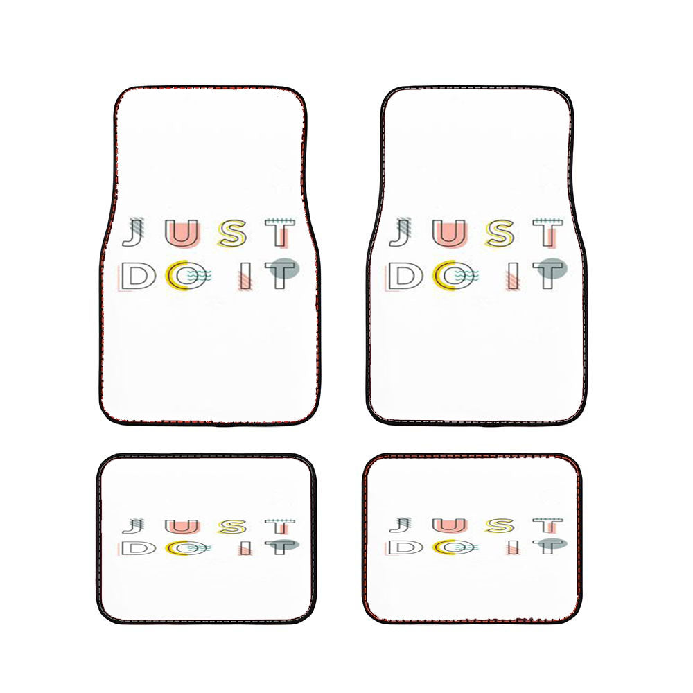 Just Do It Colo Car Floor Mats Accessories