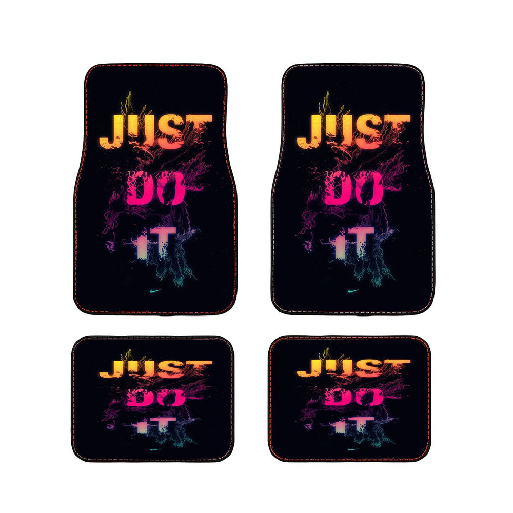 Just Do It Color Car Floor Mats Accessories