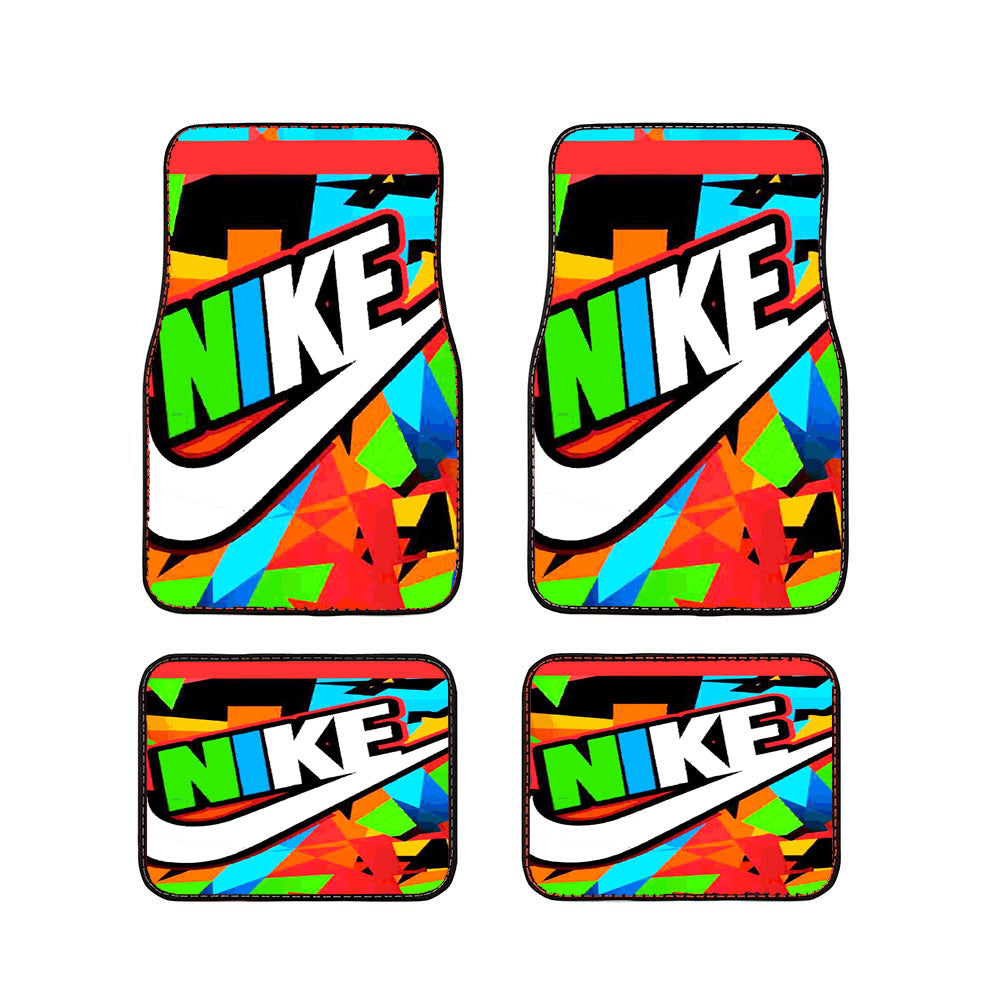 Just Do It Nike Full Color Car Floor Mats Accessories