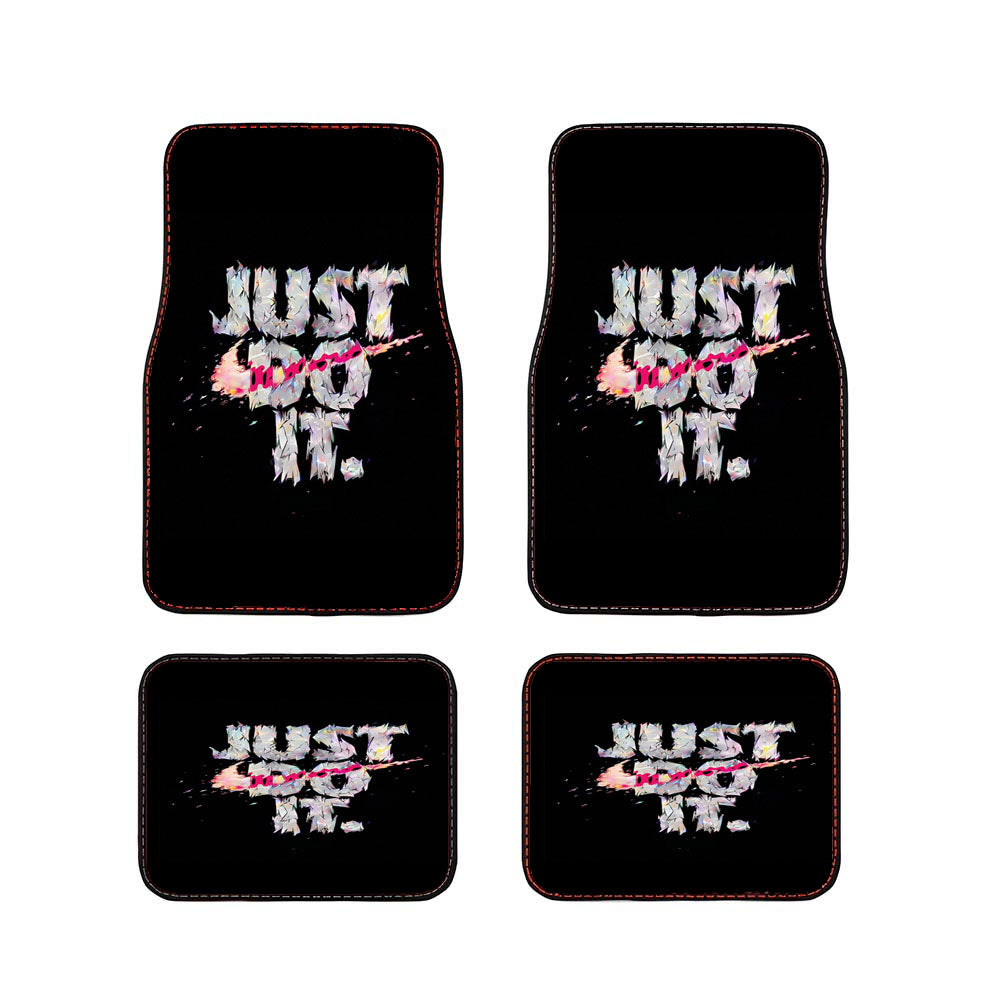 Just Do It Nike Pastel Car Floor Mats Accessories
