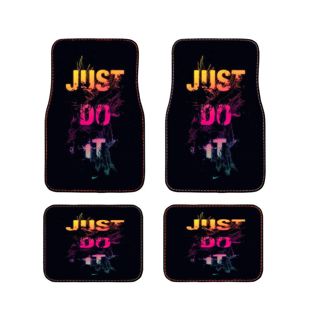Just Do It Nike Waer Colour Car Floor Mats Accessories