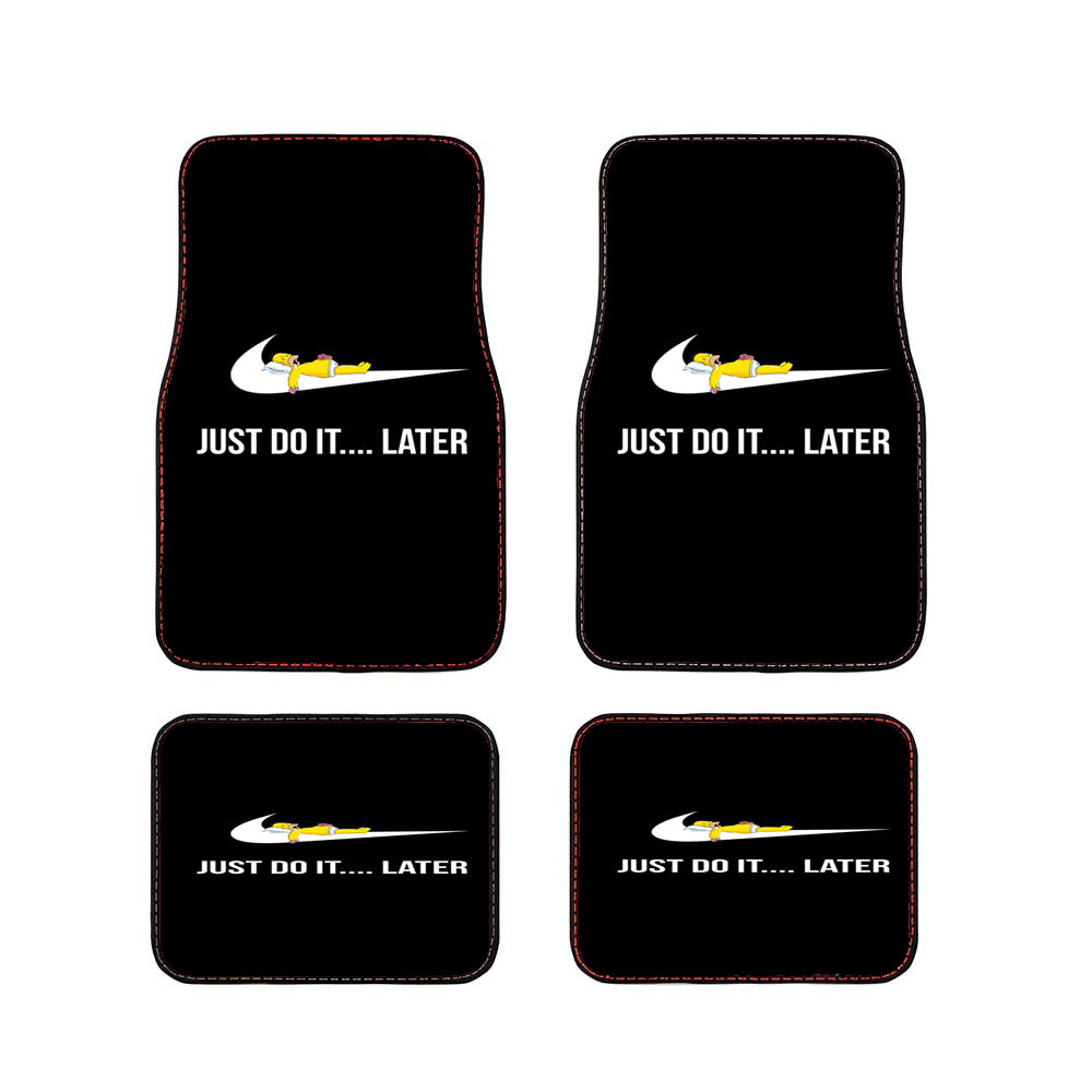 Just Doit Letter Car Floor Mats Accessories