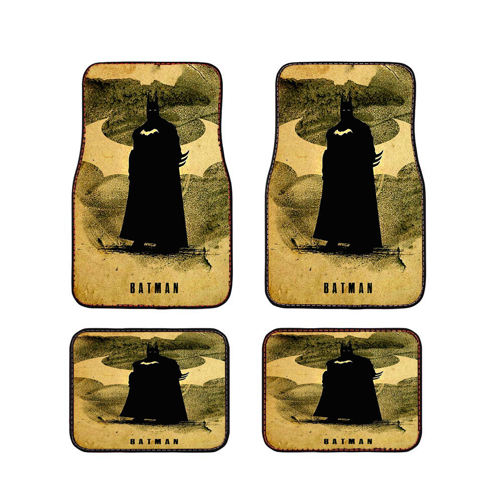 Justice League Silhouette Posters Batman Car Floor Mats Accessories