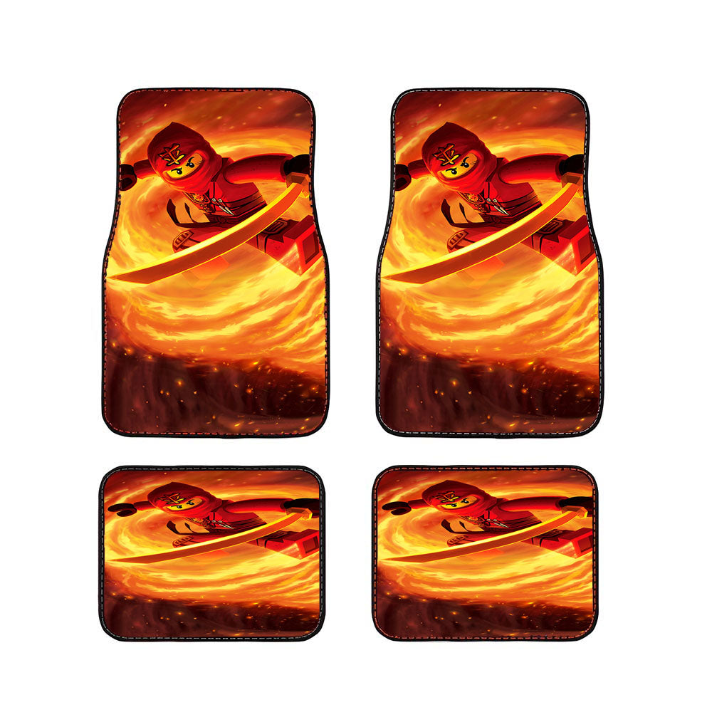 Kai Lego Red Ninjago Car Floor Mats Accessories