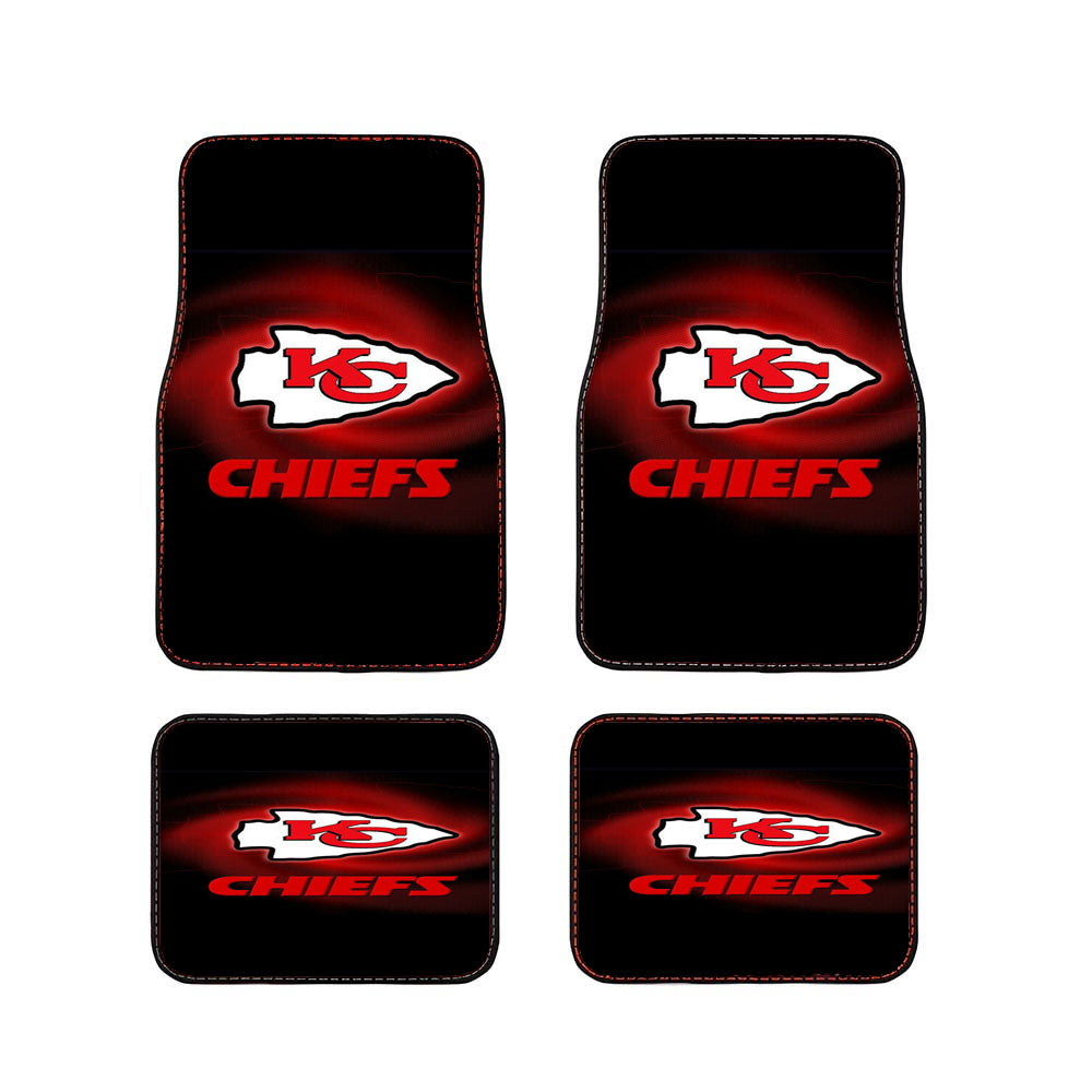 Kansas City Chiefs Logo Car Floor Mats Accessories