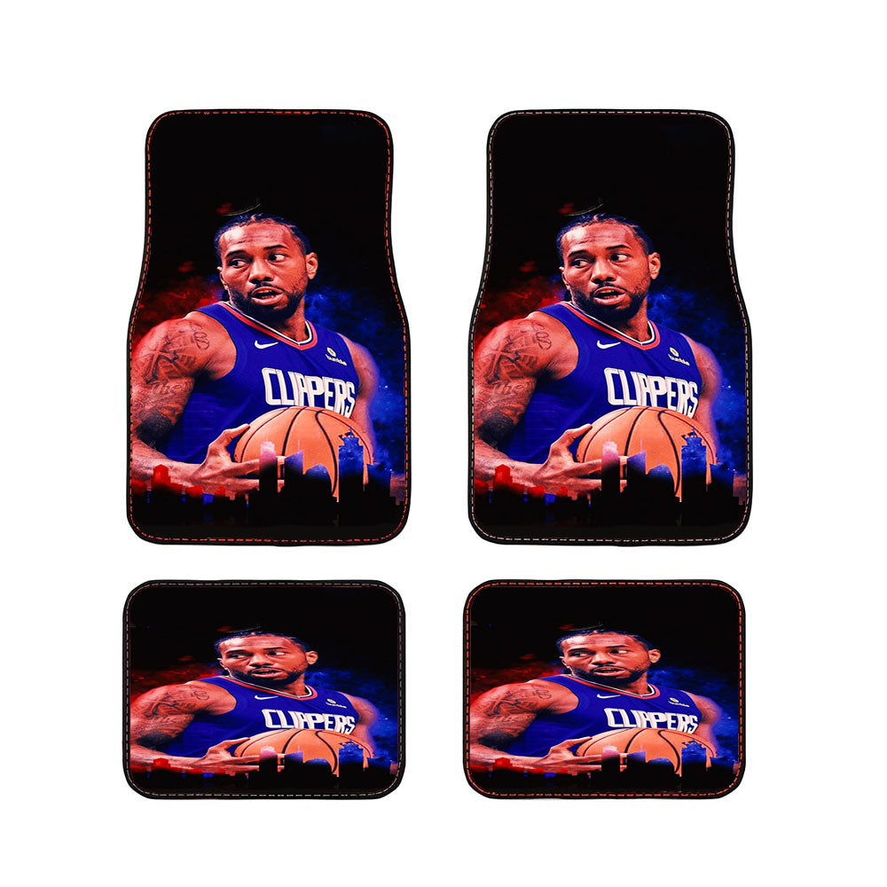 Kawhi Leonard Clippers Car Floor Mats Accessories
