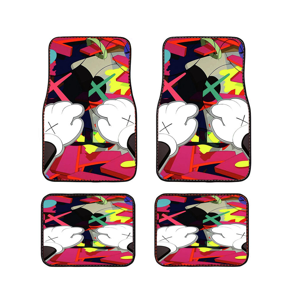 Kaws Paws Car Floor Mats Accessories