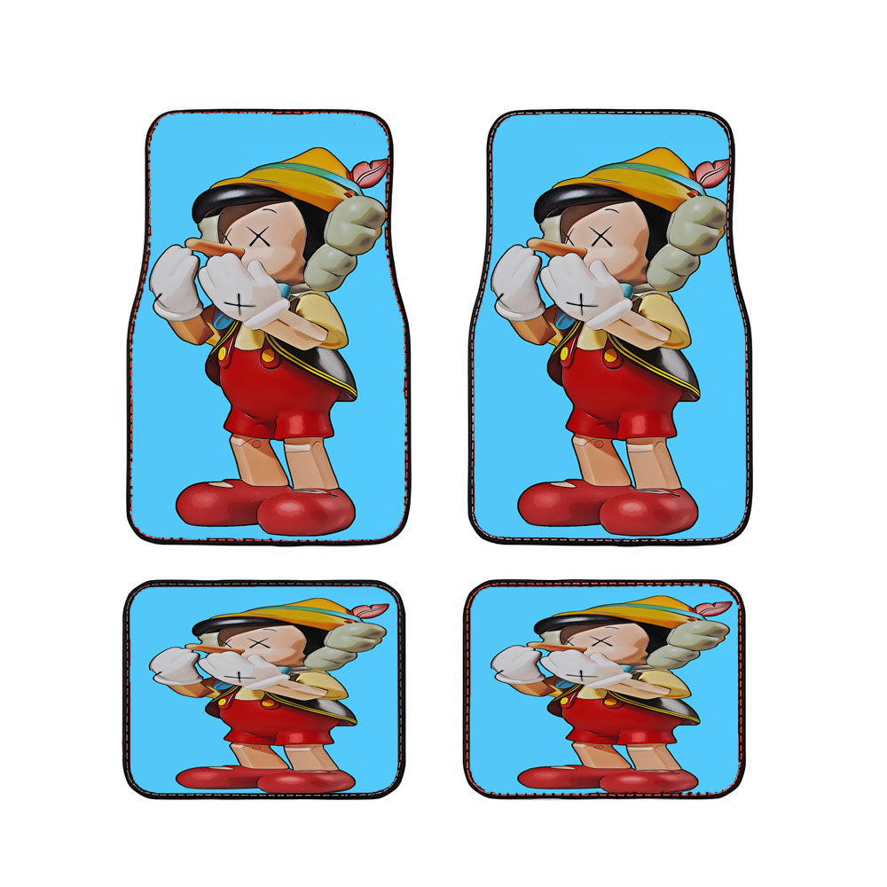 Kaws Pinocchio Car Floor Mats Accessories