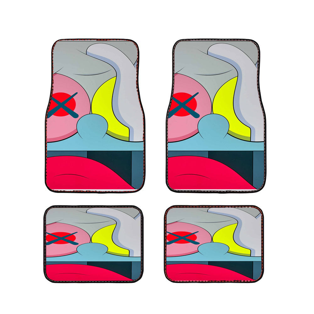 Kaws Pop Art Car Floor Mats Accessories