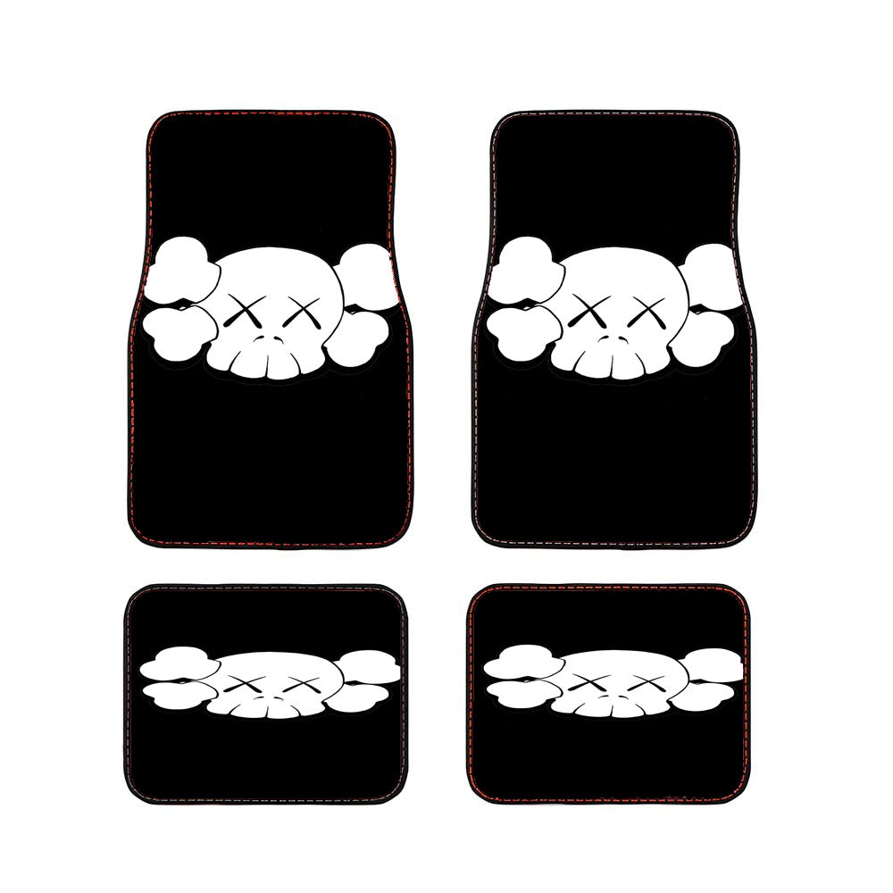 Kaws Skull Head Car Floor Mats Accessories