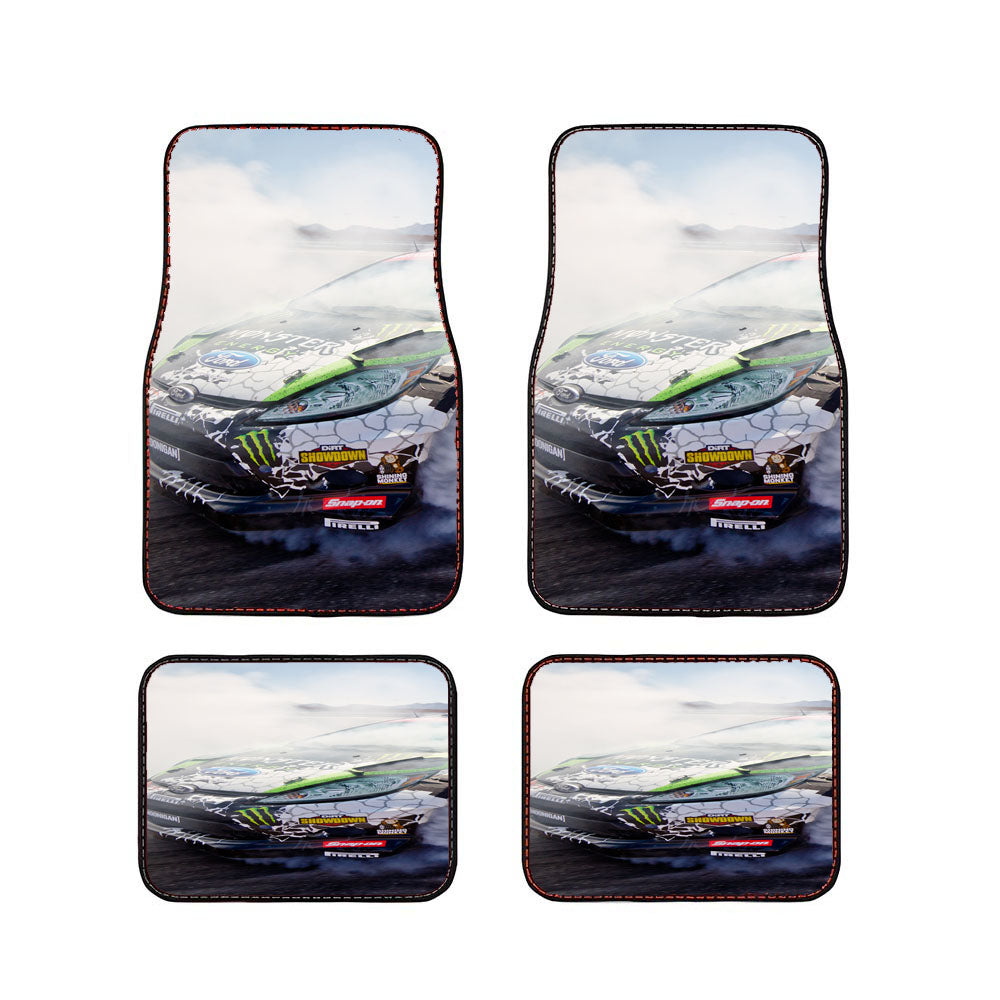 Ken Block Drifting Ford Car Car Floor Mats Accessories
