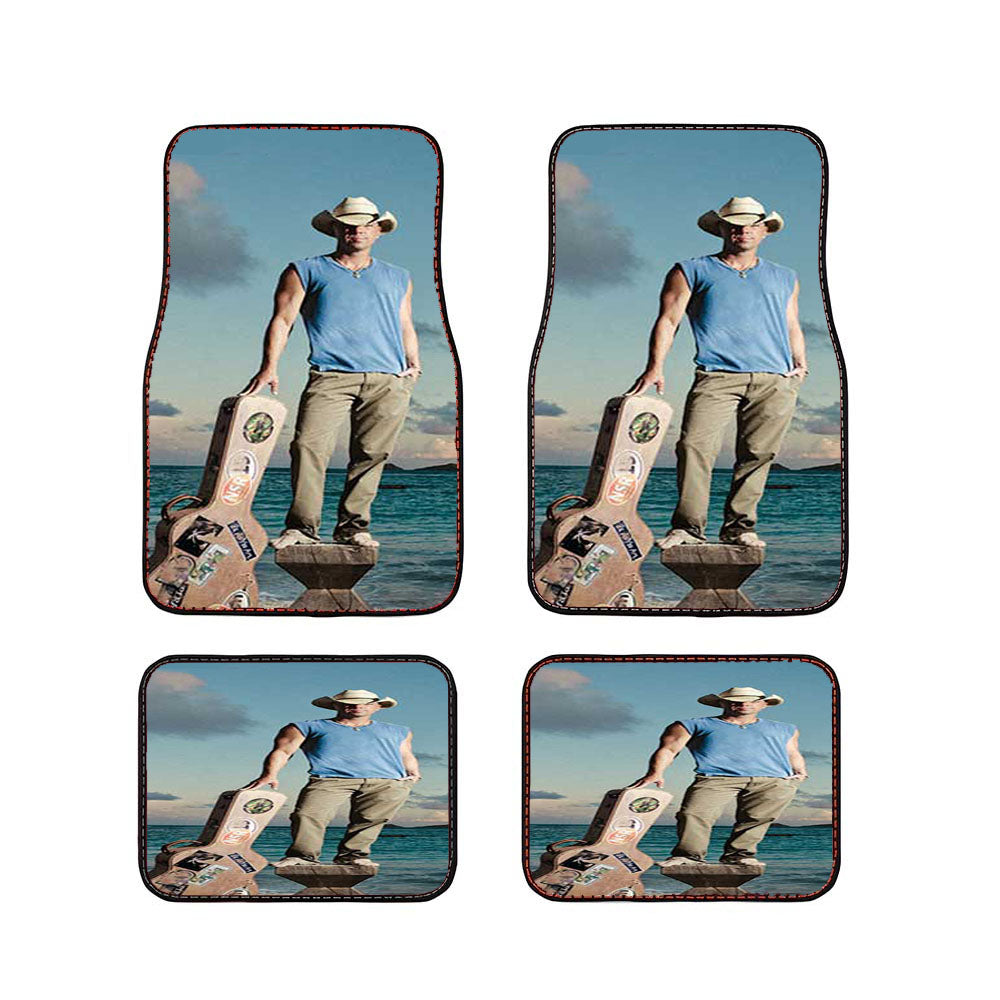 Kenny Chesney Guitar Case Car Floor Mats Accessories