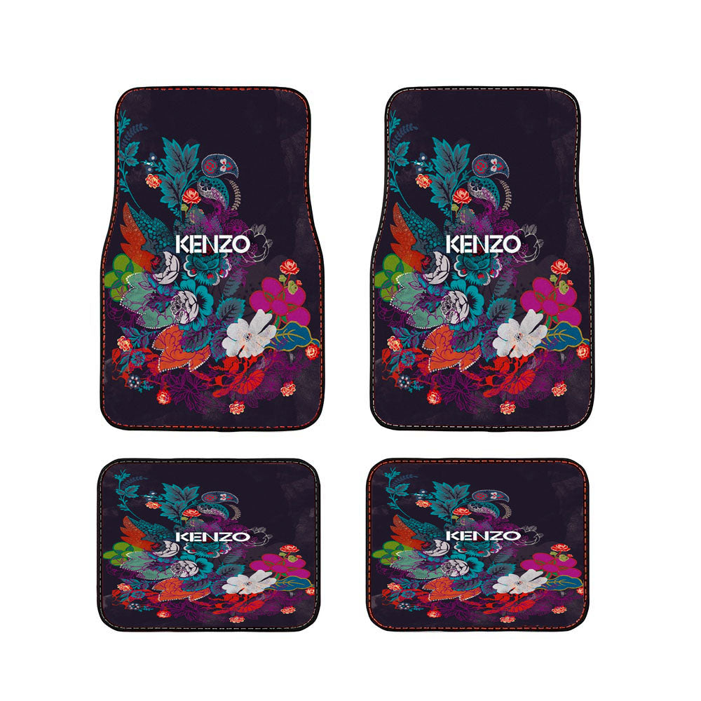 Kenzo Flower Bloom Car Floor Mats Accessories