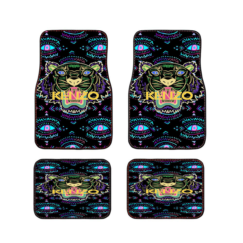 Kenzo Tiger Pattern Car Floor Mats Accessories