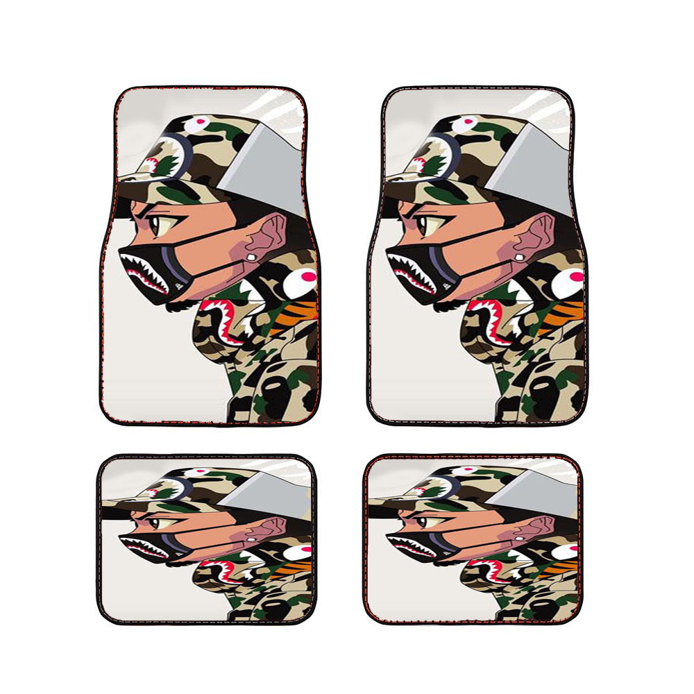 Kids Bape Car Floor Mats Accessories