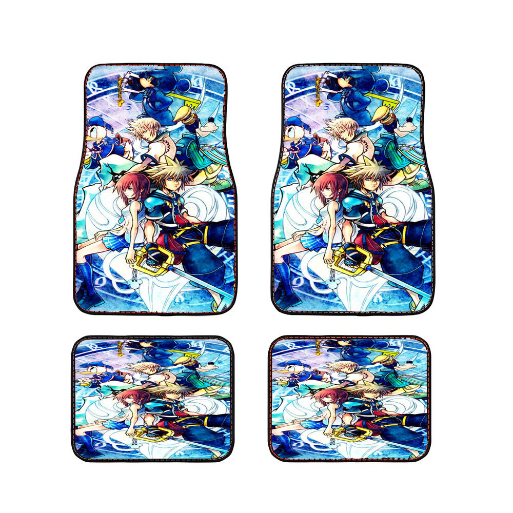 Kingdom Hearts Car Floor Mats Accessories