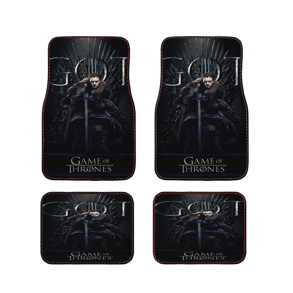 Kit Harington Jon Snow Game Of Thr Car Floor Mats Accessories