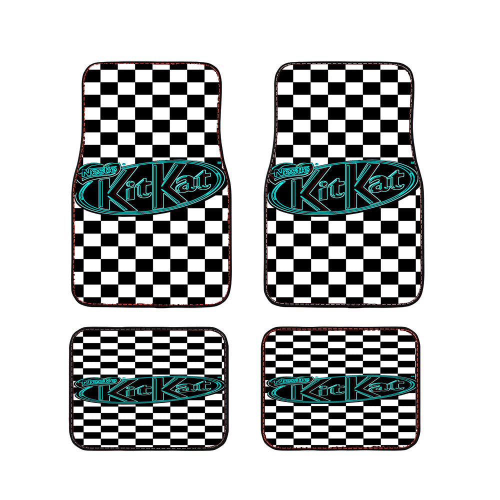 Kitkat X Vans Squares Car Floor Mats Accessories