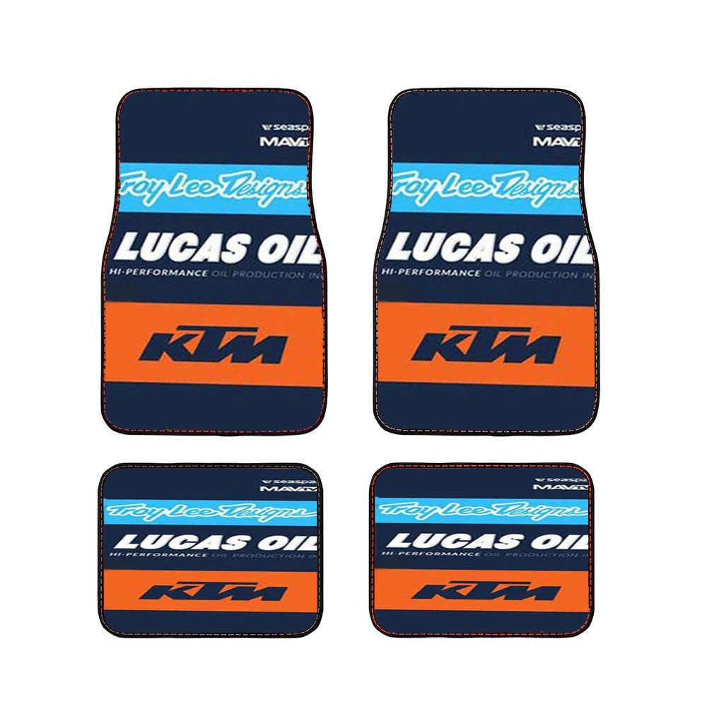 Ktm Official Team Kit Car Floor Mats Accessories