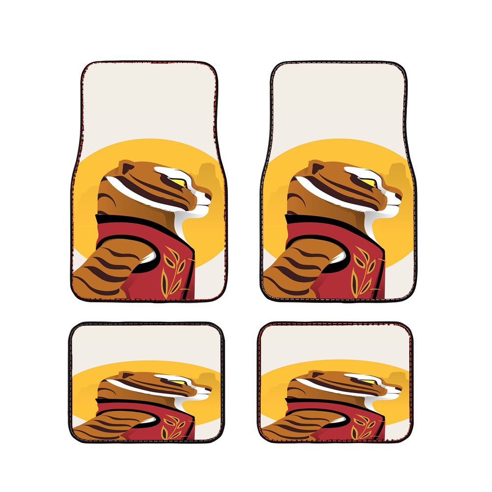 Kung Fu Panda Tigress Art Car Floor Mats Accessories