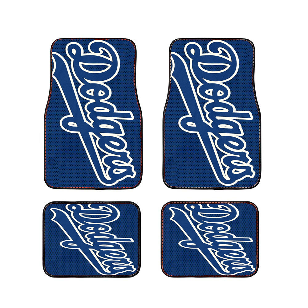 La Dodgers Font Car Floor Mats Accessories