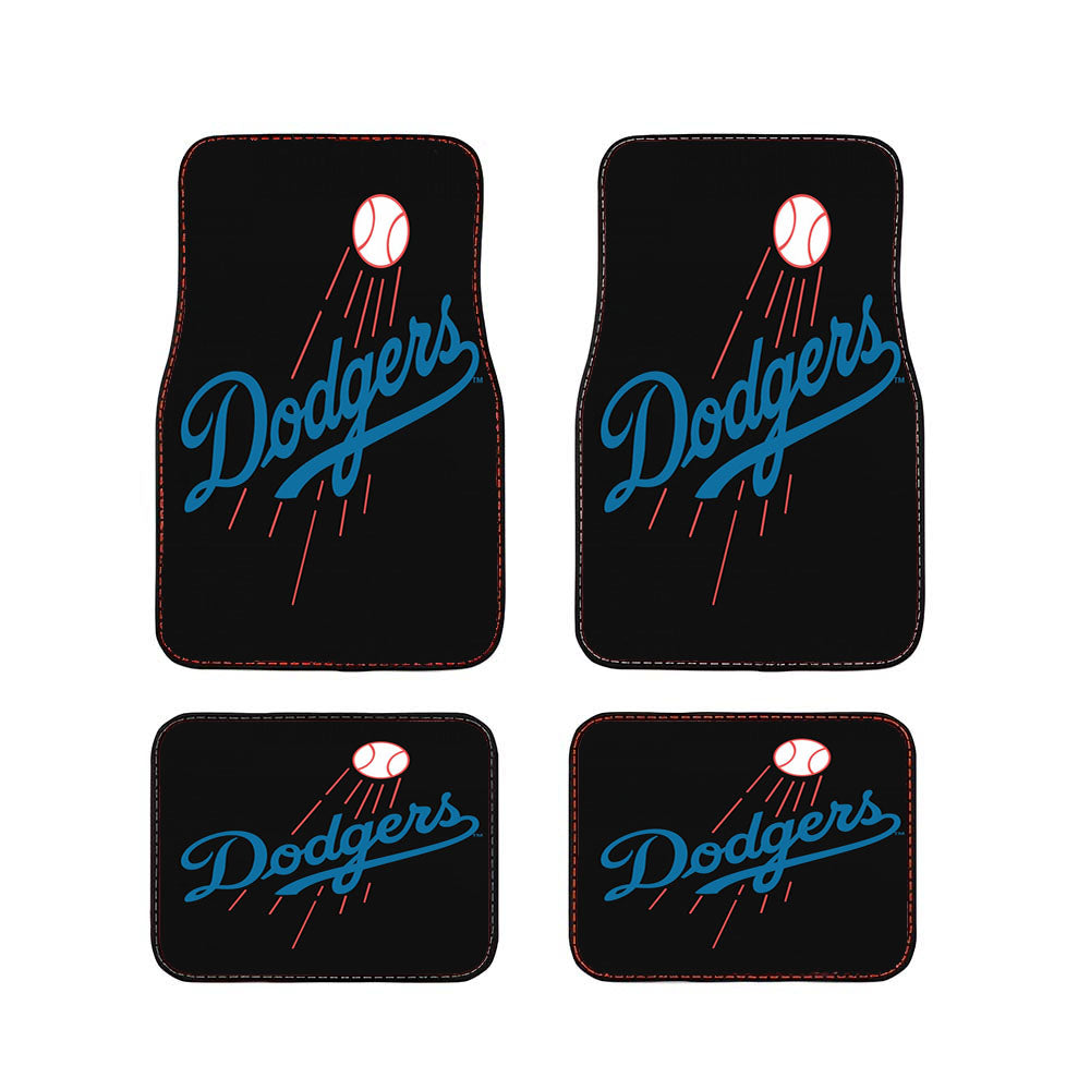 La Dodgers Logo Car Floor Mats Accessories