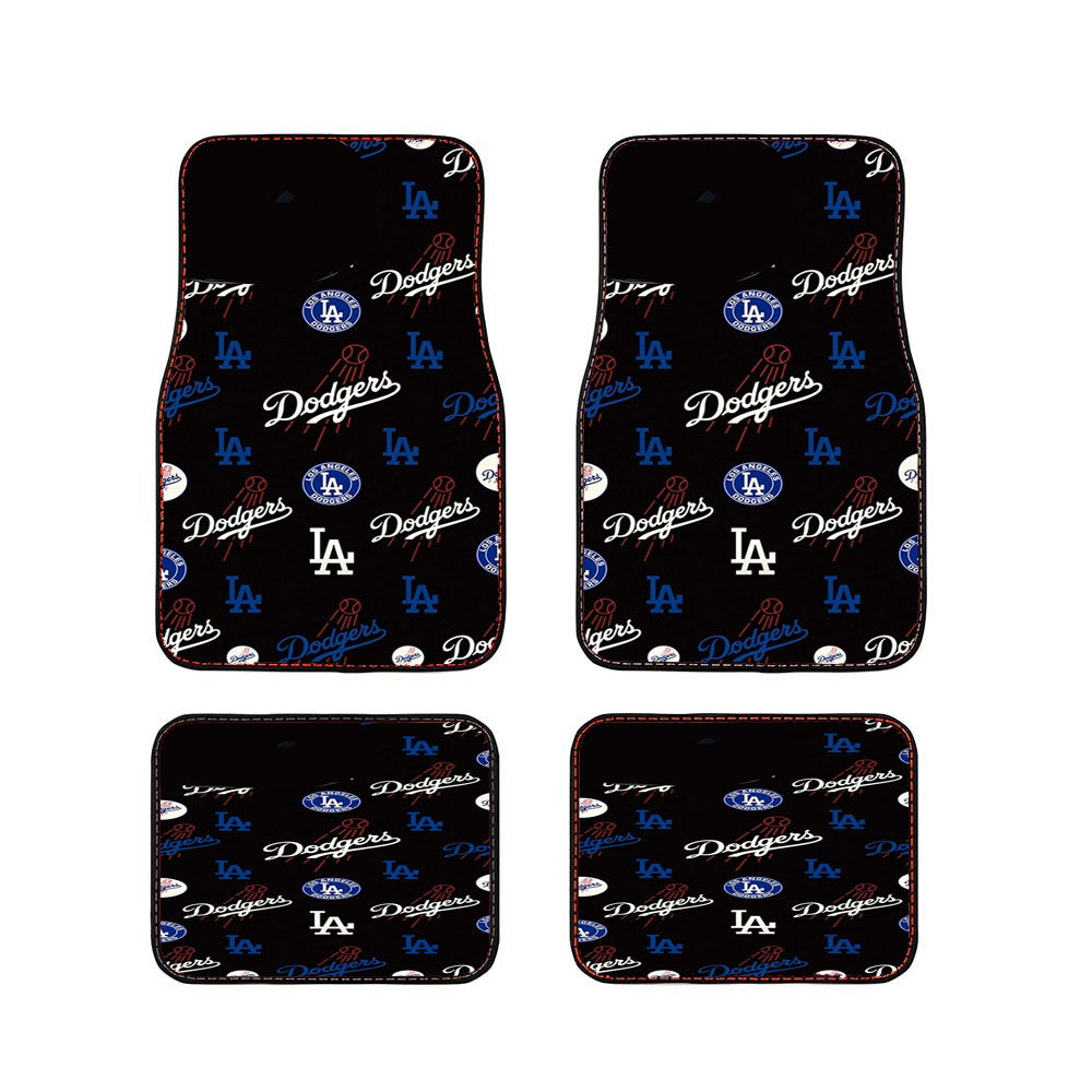 La Dodgers Logo Baseball Simbols Car Floor Mats Accessories
