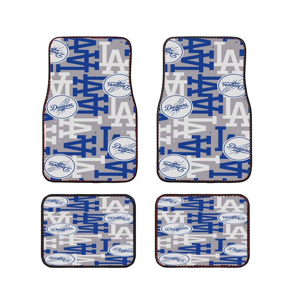 La Dodgers Pattern Car Floor Mats Accessories