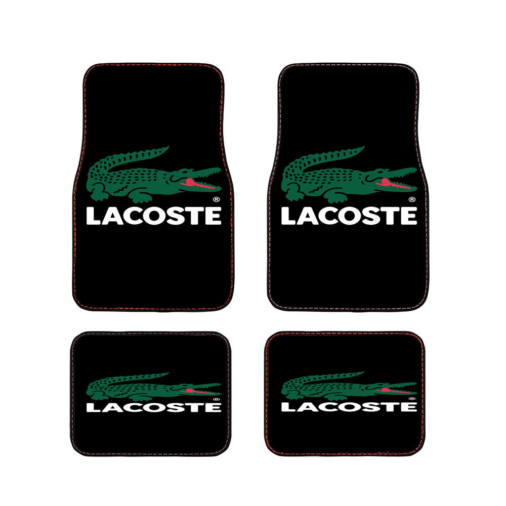 Lacoste Logo Car Floor Mats Accessories