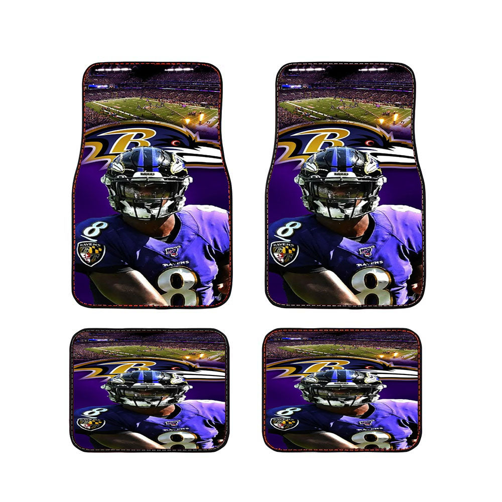 Lamar Jackson Nfl Baltimore Ravens Car Floor Mats Accessories
