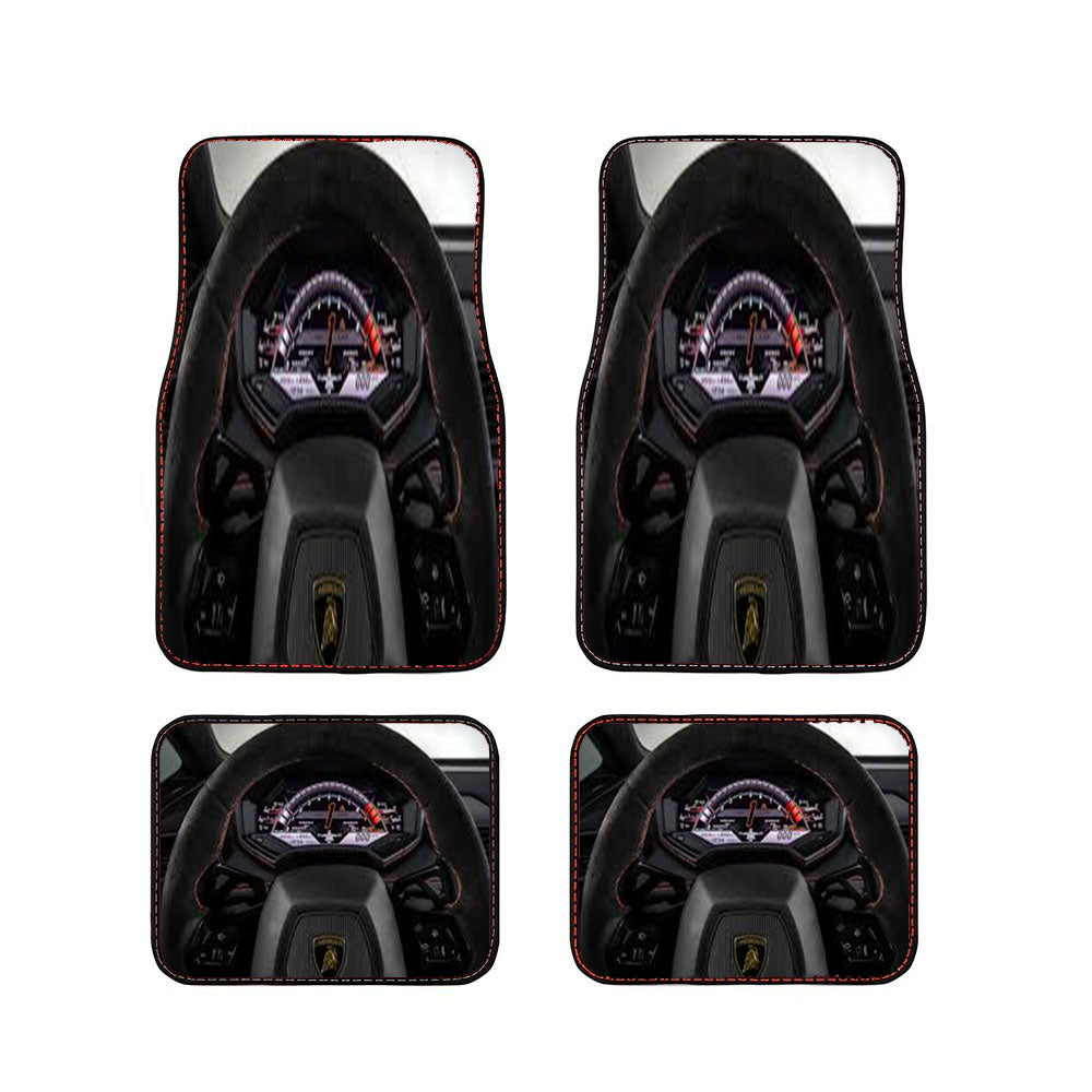 Lamborghini Huracan Evo Interior 2019 4K Car Floor Mats Accessories