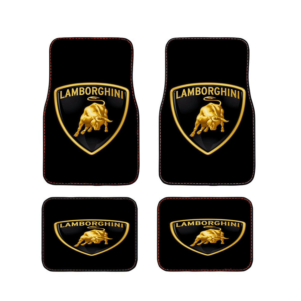 Lamborghini Logo Car Floor Mats Accessories