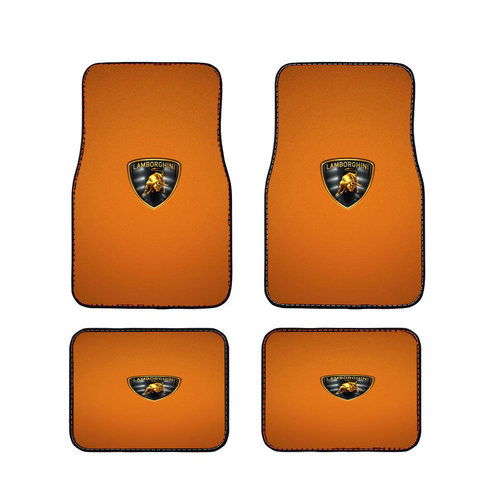Lamborghini Logo Hd Car Floor Mats Accessories