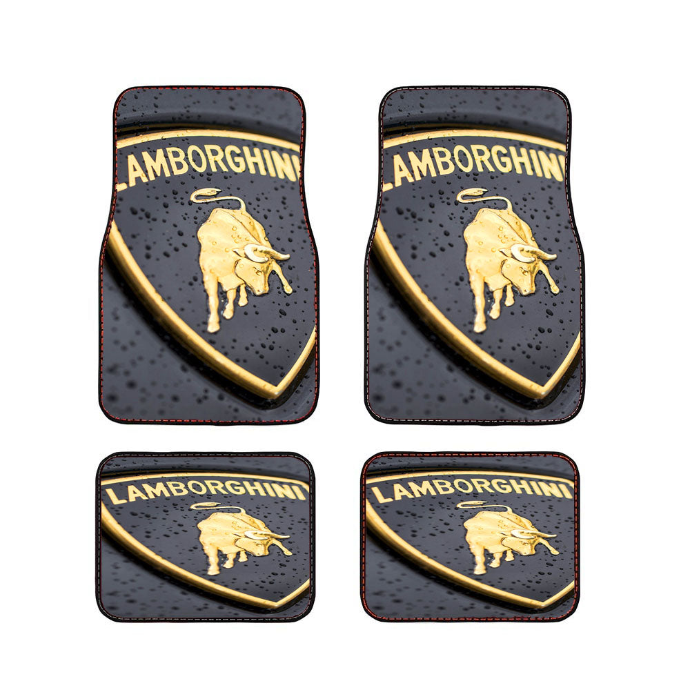 Lamborghini Rain Logo Car Floor Mats Accessories